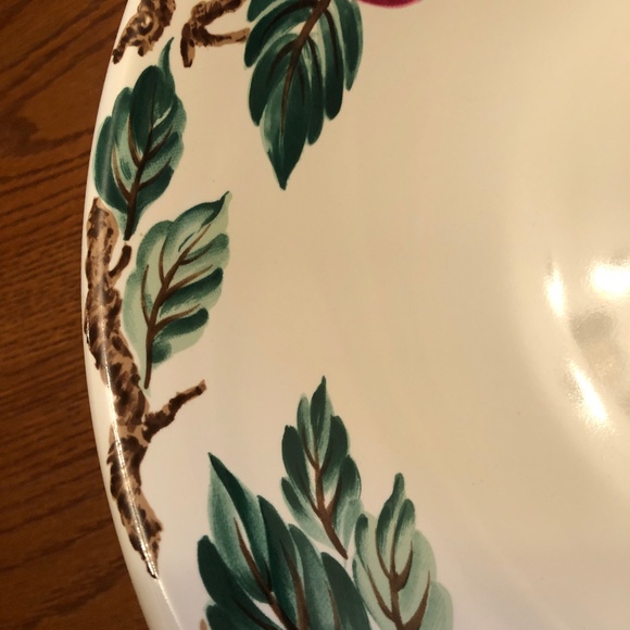 🍎 SALE 13" Large Salad Serving Bowl Bella Roma Cafe Classico - Picture 11 of 11